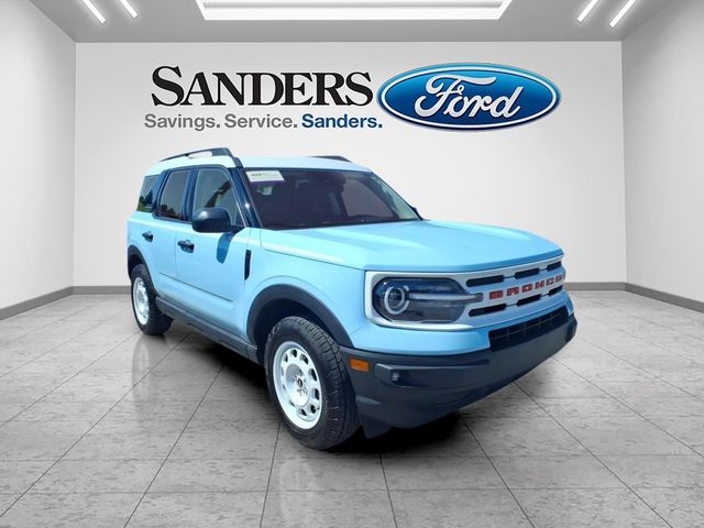 Blue 2023 Ford Bronco Sport SUV / Crossover All-Wheel Drive 8-Speed Automatic