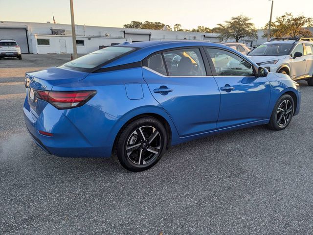 2024 Nissan Sentra SV Blue at Coastal Chevrolet Cadillac