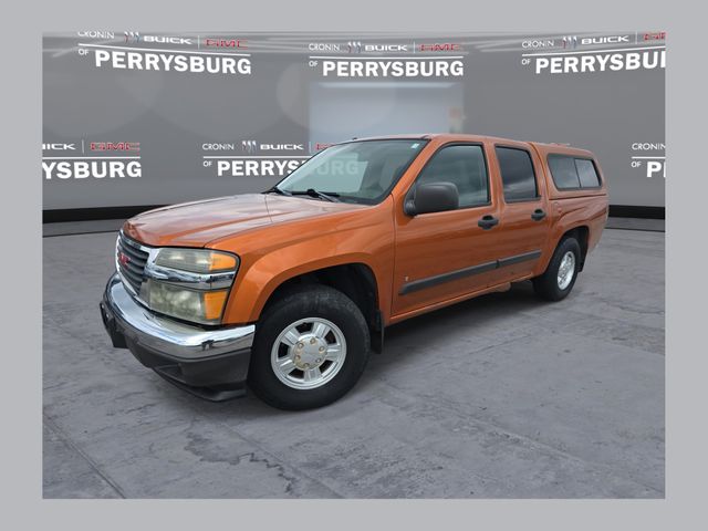 Sunburst Orange Metallic 2006 GMC Canyon SLE1 Crew Cab 2WD Pickup Truck Rear-Wheel Drive 4-Speed Automatic Overdrive