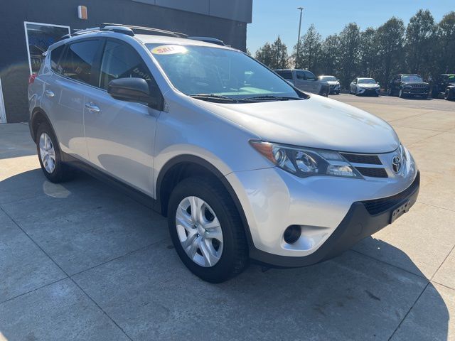 Classic Silver Metallic 2015 Toyota RAV4 LE AWD SUV / Crossover All-Wheel Drive 6-Speed Automatic