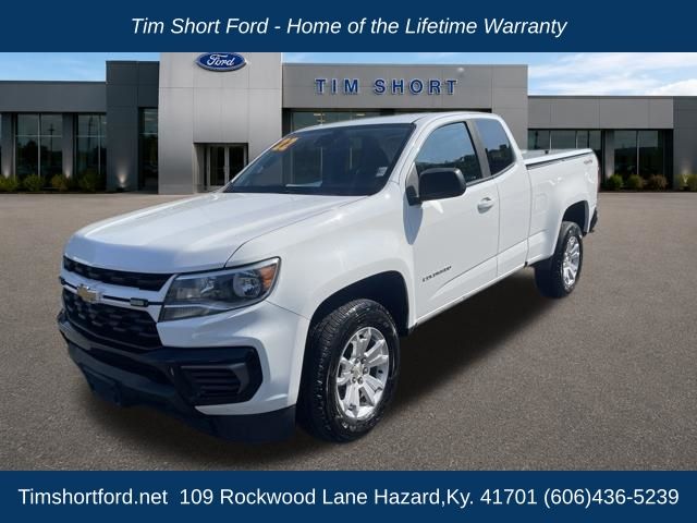 Summit White 2022 Chevrolet Colorado Pickup Truck Four-Wheel Drive 6-Speed Automatic