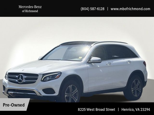 Polar White 2018 Mercedes-Benz GLC SUV / Crossover All-Wheel Drive 9-Speed Automatic