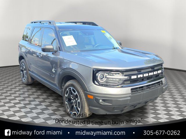 Gray Metallic 2024 Ford Bronco Sport SUV / Crossover All-Wheel Drive 8-Speed Automatic