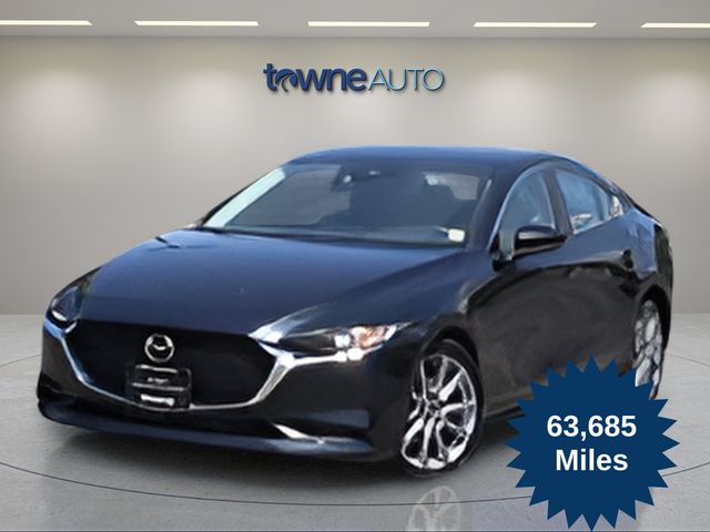 Jet Black Mica 2021 Mazda MAZDA3 Sedan All-Wheel Drive 6-Speed Automatic