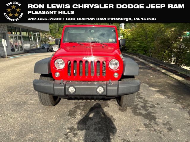 Firecracker Red Clearcoat 2018 Jeep Wrangler SUV / Crossover Four-Wheel Drive 5-Speed Automatic