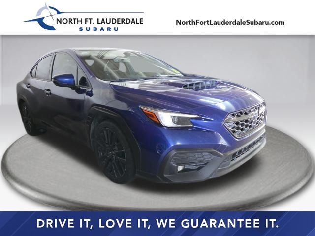 Sapphire Blue 2023 Subaru WRX Limited AWD Sedan All-Wheel Drive Continuously Variable Transmission