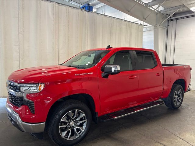 Red Hot 2024 Chevrolet Silverado 1500 Pickup Truck Four-Wheel Drive Automatic