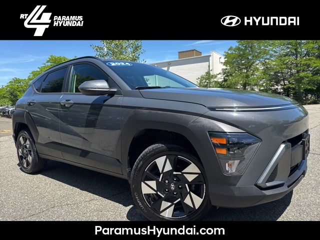 Ecotronic Gray Pearl 2024 Hyundai Kona SUV / Crossover All-Wheel Drive Continuously Variable Transmission