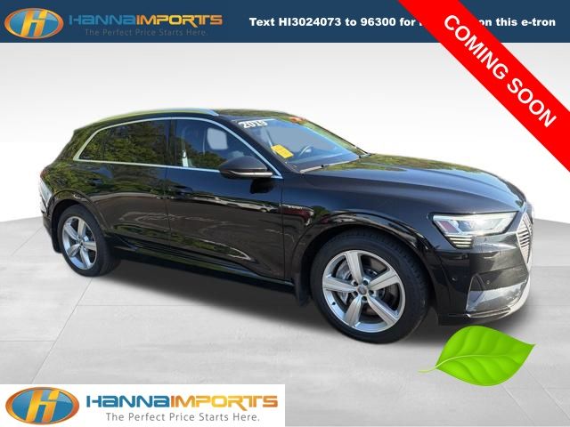 Black Metallic 2019 Audi e-tron Premium Plus quattro AWD SUV / Crossover All-Wheel Drive Automatic