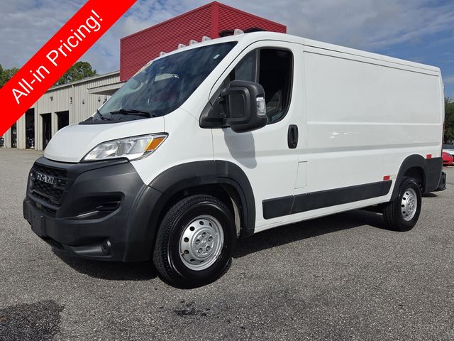 Bright White Clearcoat 2023 RAM ProMaster Van Front-Wheel Drive 9-Speed Automatic