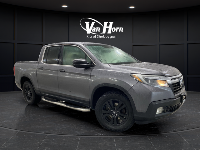 Gray (Modern Steel Metallic) 2017 Honda Ridgeline RT AWD Pickup Truck All-Wheel Drive 6-Speed Automatic
