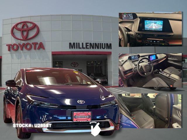 Reservoir Blue 2025 Toyota Prius Plug-In Hybrid Hatchback Front-Wheel Drive Continuously Variable Transmission