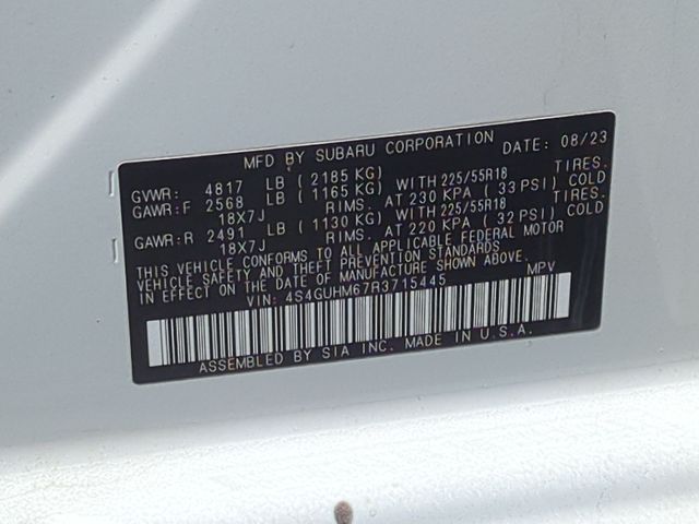 Used 2024 White Subaru Limited image 26
