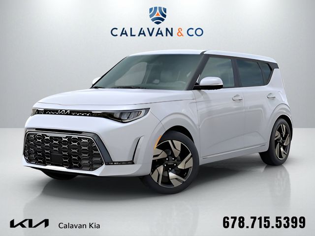 Snow White Pearl 2025 Kia Soul GT-Line FWD SUV / Crossover Front-Wheel Drive Continuously Variable Transmission