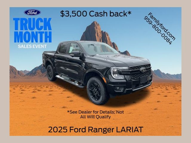 2025 Ford Ranger Lariat SuperCrew 4WD