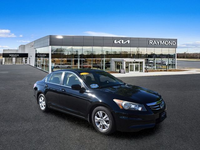 Black 2012 Honda Accord LX-P Sedan Front-Wheel Drive 5-Speed Automatic Overdrive