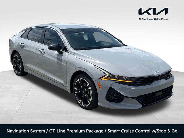 Wolf Gray 2024 Kia K5 GT-Line FWD Sedan Front-Wheel Drive 8-Speed Automatic