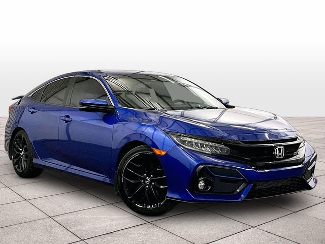 2020 Honda Civic Si Blue at Audi Porsche Sewickley