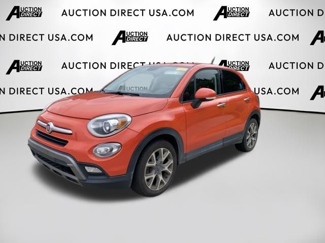 Arancio (Orange) 2016 FIAT 500X SUV / Crossover Front-Wheel Drive 9-Speed Automatic