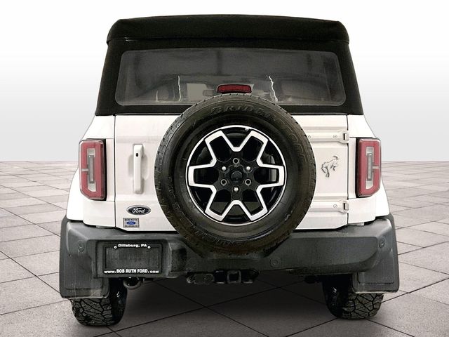 2021 Ford Bronco Outer Banks White at Bob Ruth Ford