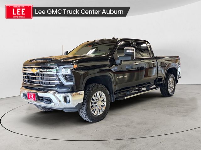 Black 2024 Chevrolet Silverado 2500HD Pickup Truck Four-Wheel Drive Automatic