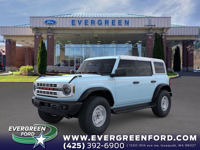 Robins Egg Blue 2025 Ford Bronco Heritage Edition 4-Door 4WD SUV / Crossover Four-Wheel Drive Automatic