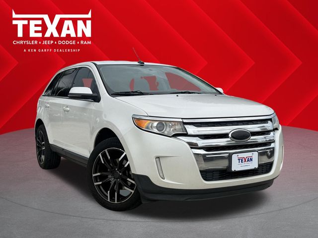 2013 Ford Edge Limited White at Central Houston Nissan