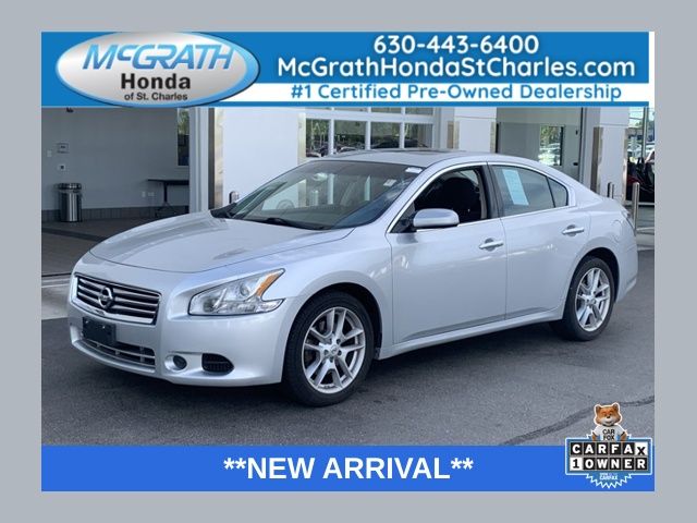 Brilliant Silver Metallic 2014 Nissan Maxima S Sedan Front-Wheel Drive Continuously Variable Transmission