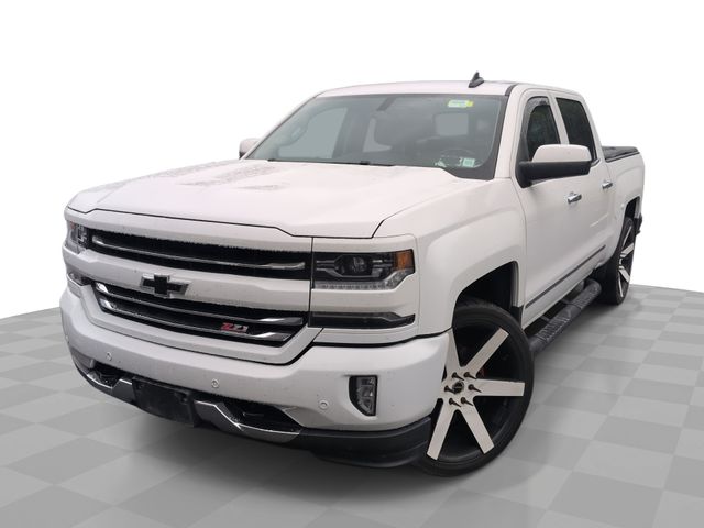 Summit White 2018 Chevrolet Silverado 1500 Pickup Truck Four-Wheel Drive 8-Speed Automatic Overdrive