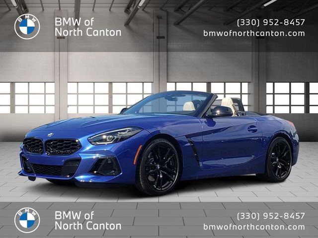 Blue Metallic 2026 BMW Z4 Convertible Rear-Wheel Drive 8-Speed Automatic