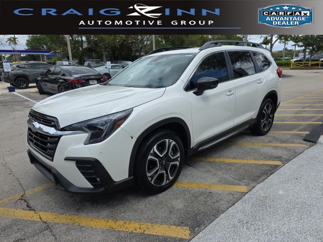 Crystal White Pearl 2024 Subaru Ascent Limited 7-Passenger AWD SUV / Crossover All-Wheel Drive Continuously Variable Transmission