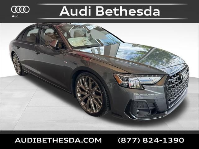 Daytona Gray 2026 Audi A8 L quattro 55 TFSI Sedan All-Wheel Drive 8-Speed Automatic