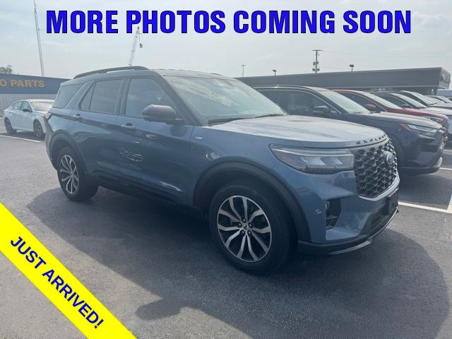 Vapor Blue 2025 Ford Explorer ST-Line AWD SUV / Crossover All-Wheel Drive Automatic