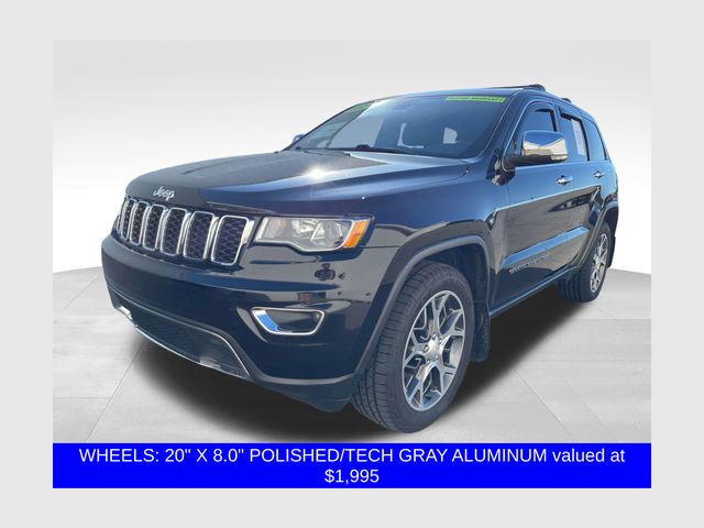 Diamond Black Crystal Pearlcoat 2021 Jeep Grand Cherokee Limited 4WD SUV / Crossover Four-Wheel Drive 8-Speed Automatic
