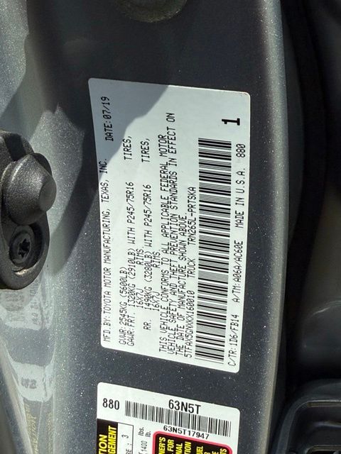Used 2019 Toyota Tacoma Truck