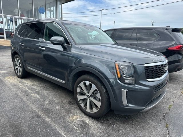 Gray 2022 Kia Telluride SUV / Crossover All-Wheel Drive 8-Speed Automatic