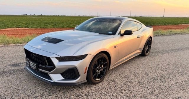 Silver Metallic 2025 Ford Mustang Coupe Rear-Wheel Drive Automatic