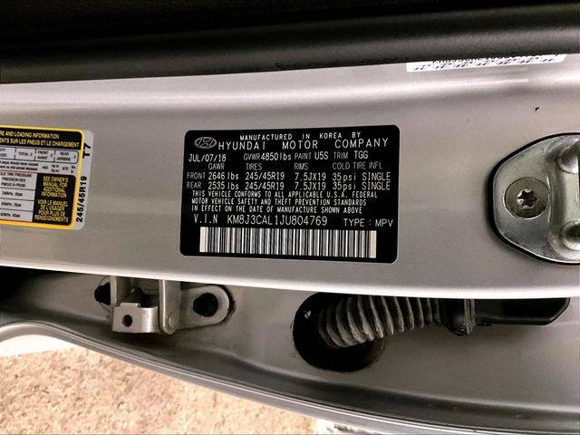 2018 Hyundai Tucson Sport Silver at Grove City Ford