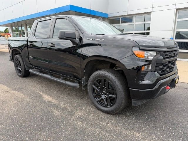 Black 2022 Chevrolet Silverado 1500 Pickup Truck Four-Wheel Drive 8-Speed Automatic