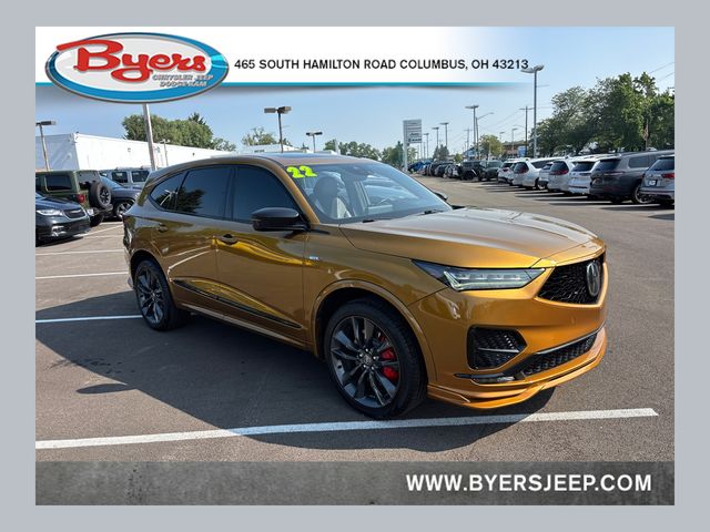Gold 2022 Acura MDX SUV / Crossover All-Wheel Drive Automatic