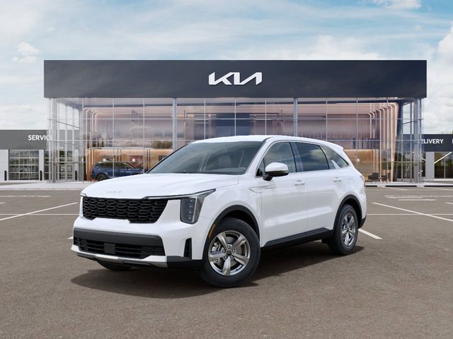Glacial White 2026 Kia Sorento LX FWD SUV / Crossover Front-Wheel Drive 8-Speed Automatic