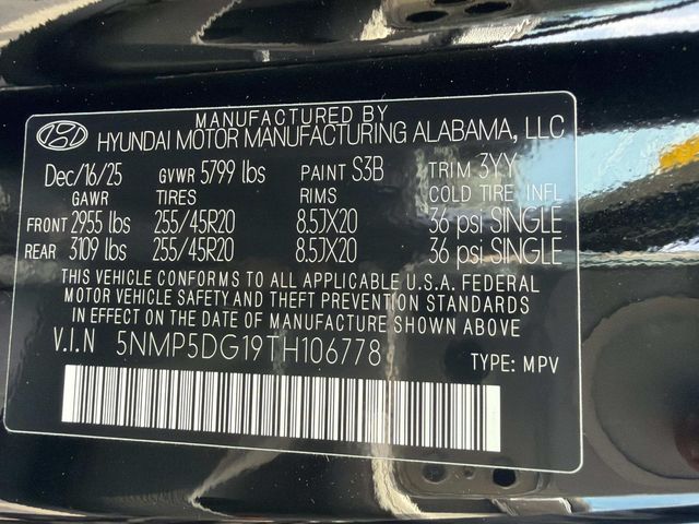 2026 Hyundai Santa Fe Hybrid