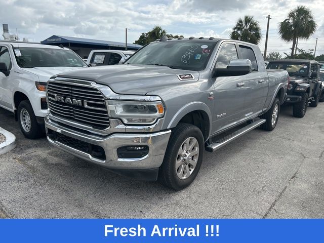 Billet Silver Metallic Clearcoat 2019 RAM 2500 Laramie Mega Cab 4WD Pickup Truck Four-Wheel Drive 6-Speed Automatic