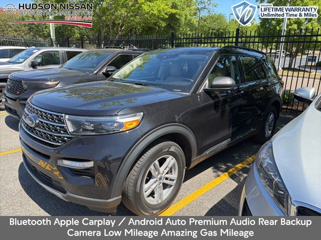 Black Metallic 2024 Ford Explorer XLT RWD SUV / Crossover Rear-Wheel Drive Automatic