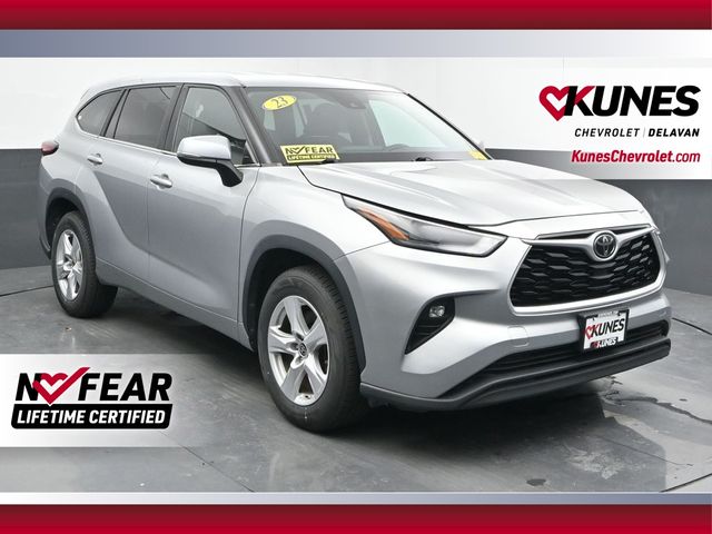 Celestial Silver Metallic 2023 Toyota Highlander L FWD SUV / Crossover Front-Wheel Drive 8-Speed Automatic