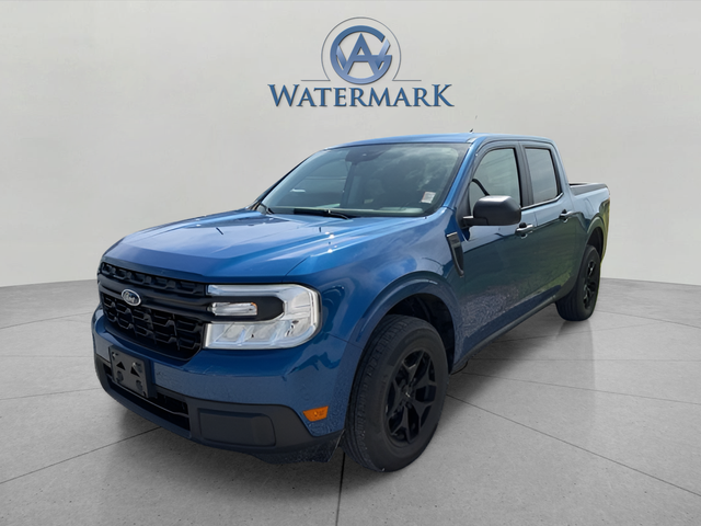 Blue Metallic 2024 Ford Maverick Pickup Truck Front-Wheel Drive 8-Speed Automatic
