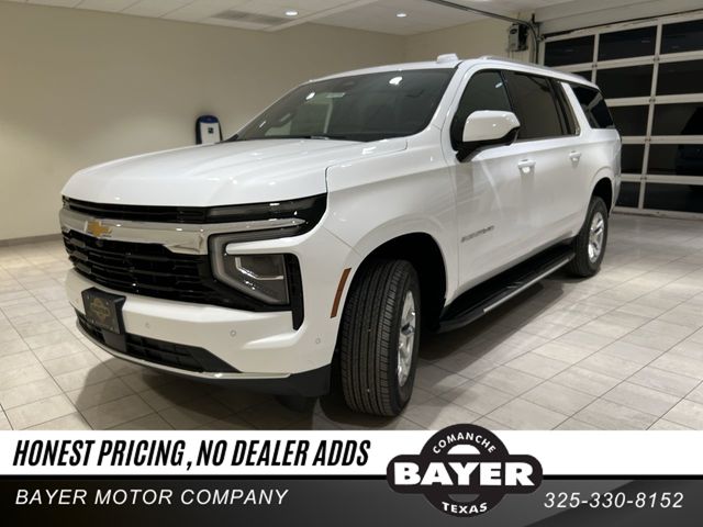Summit White 2025 Chevrolet Suburban SUV / Crossover 4X2