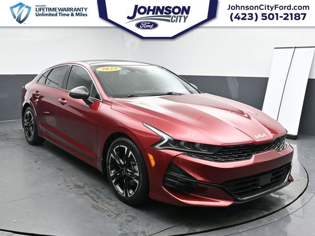 Passion Red 2023 Kia K5 GT-Line FWD Sedan Front-Wheel Drive 8-Speed Automatic