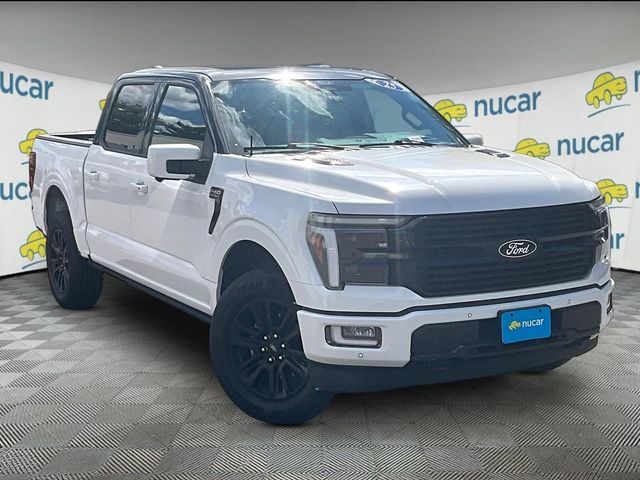 White Metallic 2025 Ford F-150 Pickup Truck Four-Wheel Drive Automatic