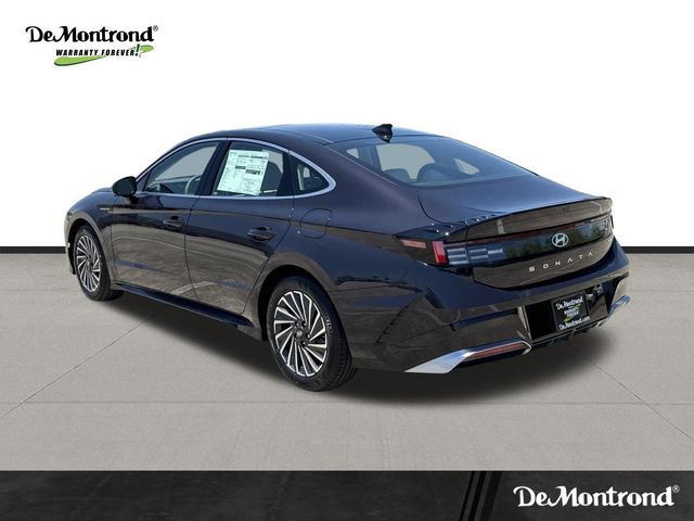2025 Hyundai Sonata Hybrid Limited Blue at DeMontrond Gulf Freeway